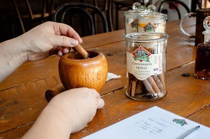 Spirit Blending Class at Tamborine Mountain - The Personal Bottle and Label