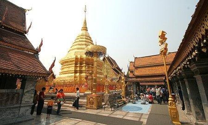 Spiritual Sunrise, Views, Doi Suthep, Alms, Wat Phalat & Wat Umong - Witnessing the Spiritual Sunrise
