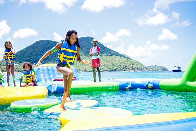 Splash Island Water Park in St Lucia - Pickup and Transportation