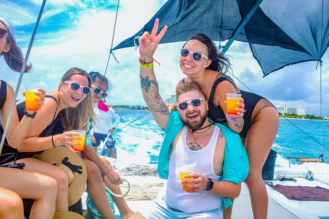 Splendid Isla Mujeres Catamaran: drinks and fun all day! - Good To Know