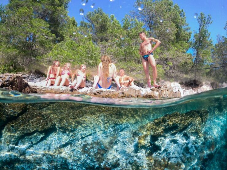 Split: Blue Lagoon Party Cruise With Swim Stop & After Party - Language Options and Cancellation Policy