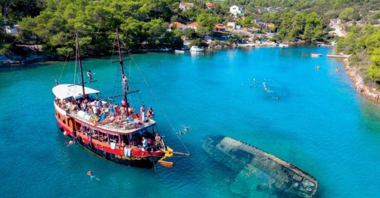Split: Blue Lagoon Pirate Boat Cruise With Lunch and Drinks - Experience Highlights