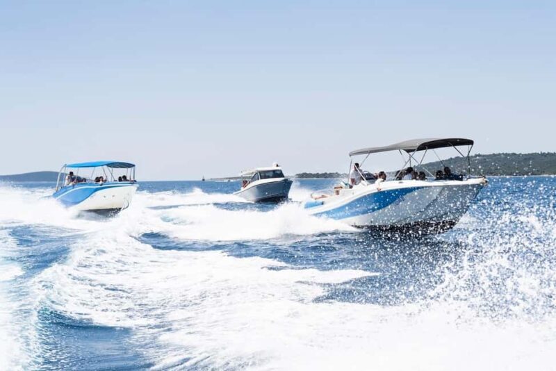 Split: Blue Lagoon, Trogir & Solta Speedboat Tour - The Scenic Boat Ride (30 minutes)