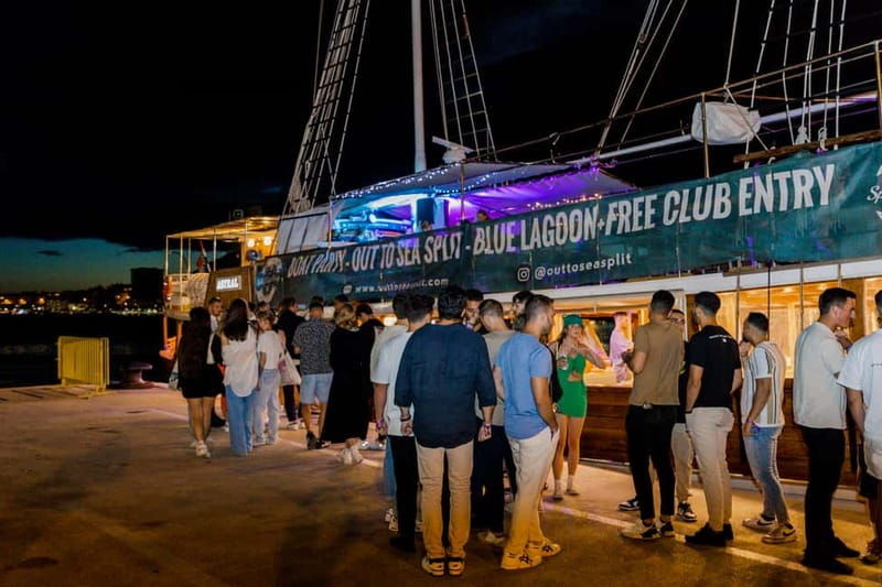 Split: Boat Crawl with Nightclub Access, Shots, & Boat Party - Good To Know  