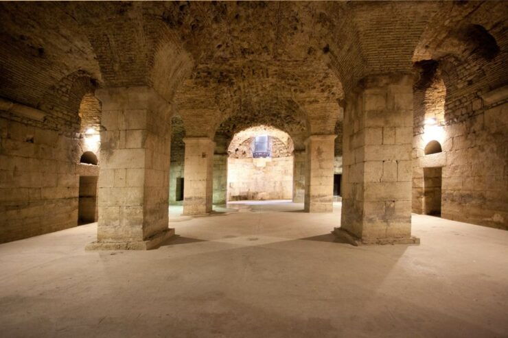 Split: Entry Ticket to the Cellars of Diocletian's Palace - Ticket Details