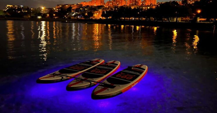 Split: Glow-in-the-dark Sunset Stand-Up Paddle Board Tour - Tour Overview