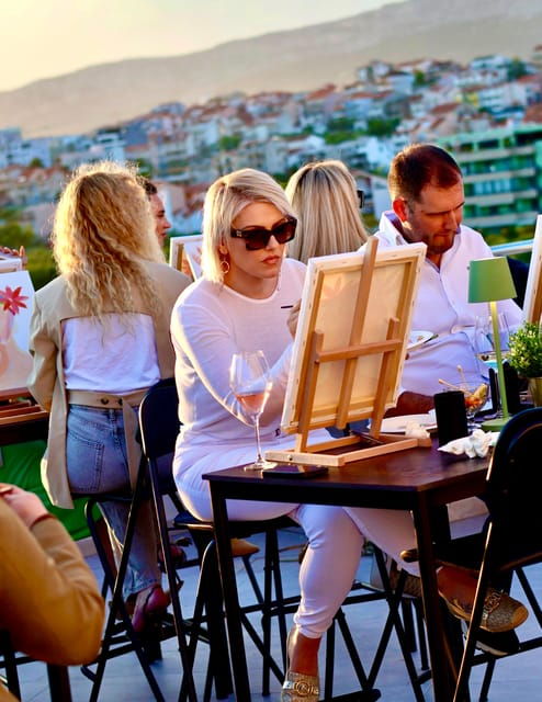 Split: Rooftop Painting- Painting on the Rooftop by the Sea. - Booking Information