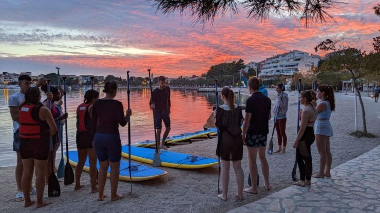 Split: Stand Up Paddleboard Night Glow Tour - Tour Highlights