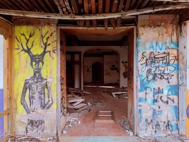Spoleto, Tour of the Hotel Del Matto (The Fools Hotel) - Highlights