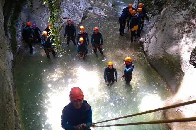Sports Canyoning in Écouges Bas in Vercors - Grenoble - Meeting and Pickup