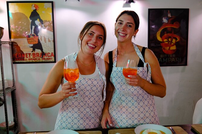 Spritz and Spaghetti: Small Group Tipsy Cooking Class - Experience Highlights