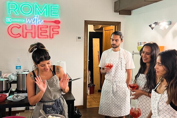 Spritz and Spaghetti: Small Group Tipsy Cooking Class - Frequently Asked Questions