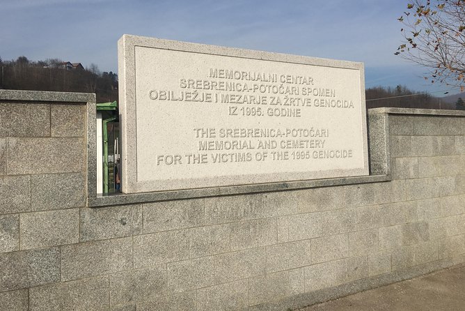 Srebrenica Genocide Memorial - Study Tour - Day Tour From Sarajevo - Additional Information