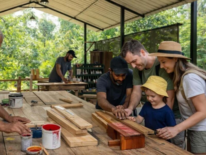 Sri Lankan Carpentry & Wood Carving Workshop: Make Souvenirs - An In-Depth Look at the Workshop
