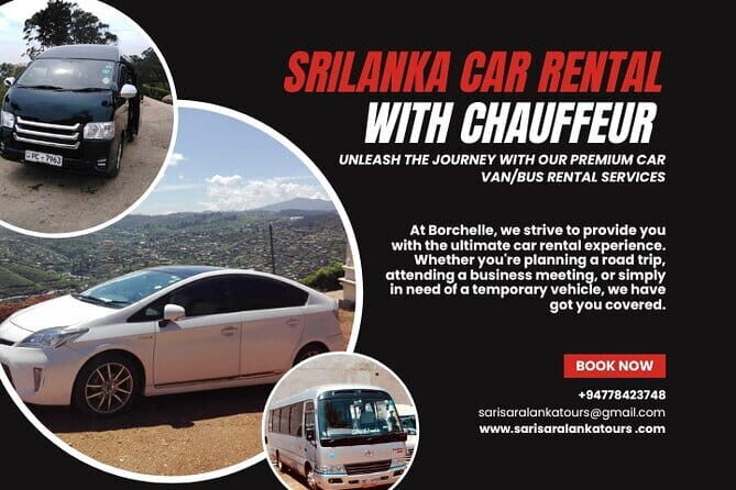 SriLanka Car Rental with Chauffeur per Day | Car/Van/Minibus - Exploring Sri Lanka with a Private Chauffeur: A Detailed Review