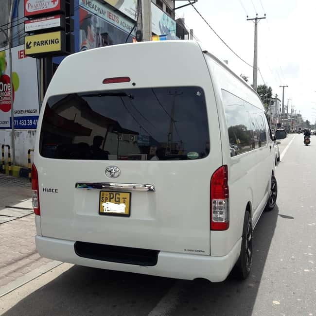 Srilanka one day & multi day Tours - Car Rental Service - The Vehicles and Extras