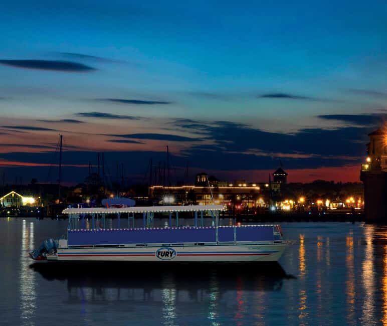 St Augustine: Champagne Sunset Cruise w Nights of Lights opt - Good To Know