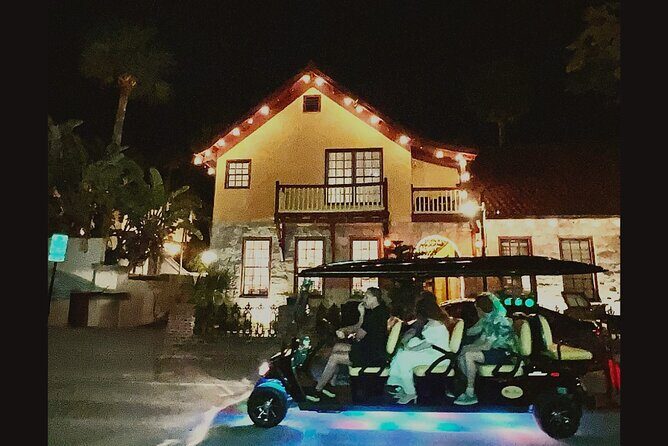 St. Augustine Ghost Tour on Premium Golf Cart with PiCk Up - Who Will Love This Tour?