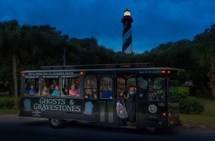 St. Augustine: Ghosts and Gravestones Old Town Trolley Tour - Tour Highlights