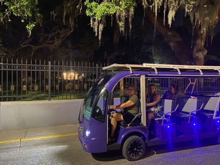 St. Augustine: Hauntings and Ghosts Guided Tour by Golf Cart - Experience Highlights