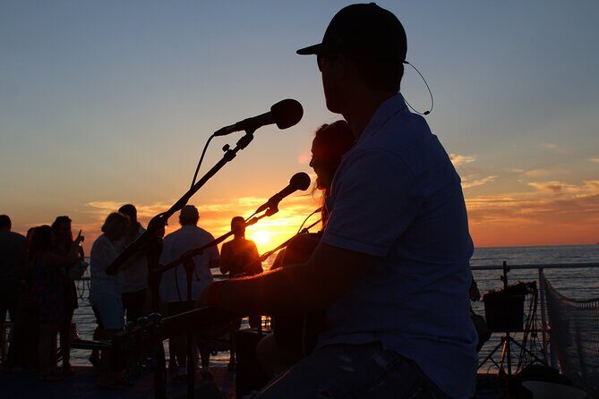 St. Augustine Live Music Sunset Sail and Fireworks July 4th Only - What to Expect at Each Stop