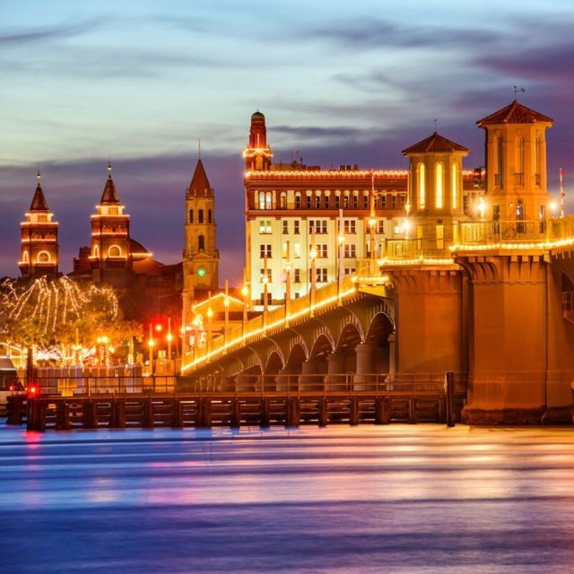 St Augustine: Nights of Lights Tour by Electric Cart - Booking Information