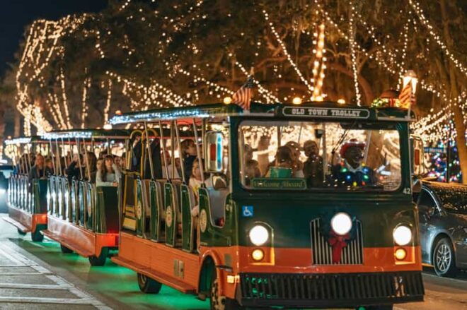 St Augustine: Nights of Lights Trolley Tour - Lighting Display Details