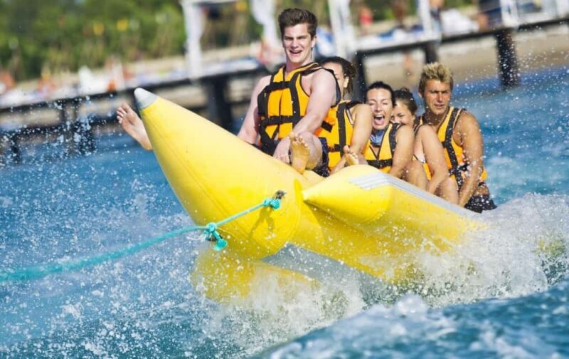 St. Georges Bay: Inflatable Banana Boat Ride - An Honest Look at the Banana Boat Adventure