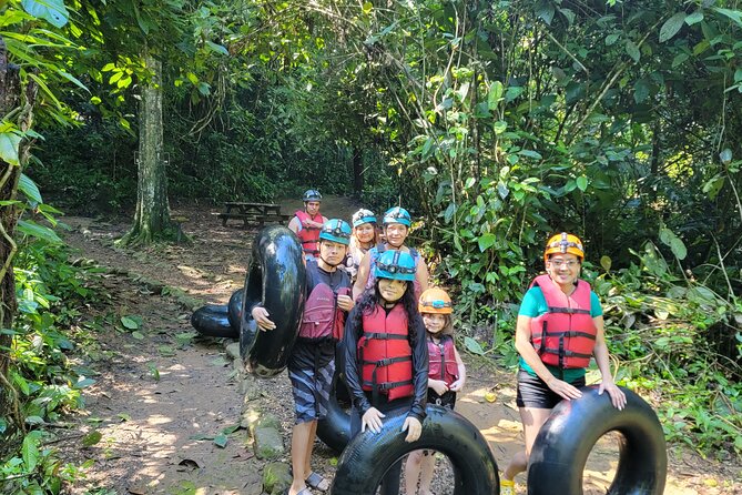 St. Hermans Cave Tubing With Swimming in the Inland Blue Hole - Park Location