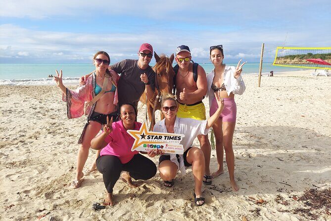 St. John's,Antigua Horse Back Riding & bareback swim & Fort beach - Good To Know
