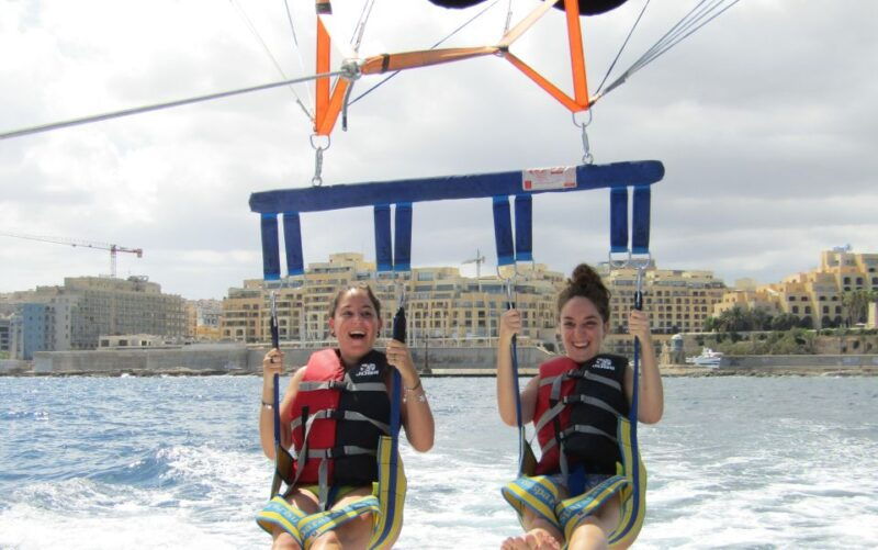 St. Julian's: Parasailing Flight with Photos and Videos - The Views