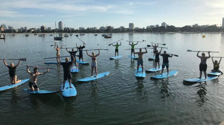 St Kilda: Group Lesson for Stand-Up Paddleboarding - Experience