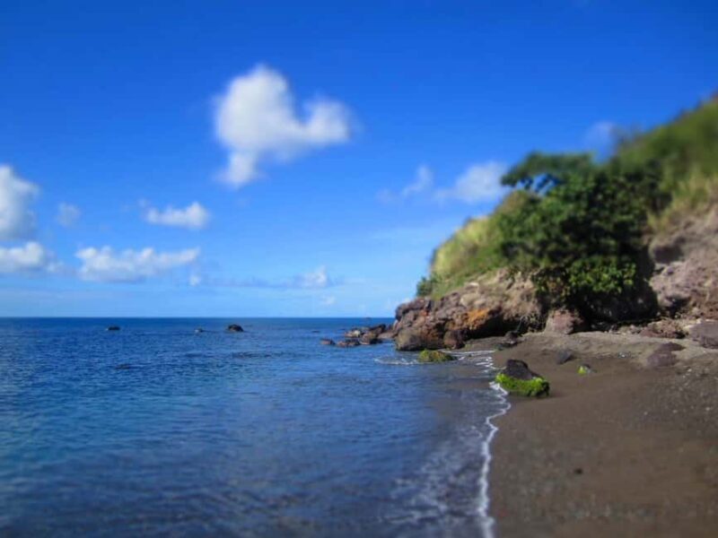 St.Kitts Sea Glass & Volcanic Black Sand Beach Day - Good To Know