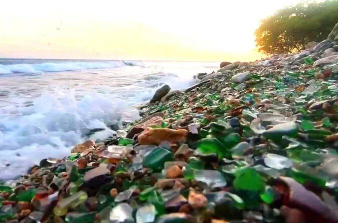 St.Kitts Sea Glass & Volcanic Black Sand Beach Day - The Sum Up