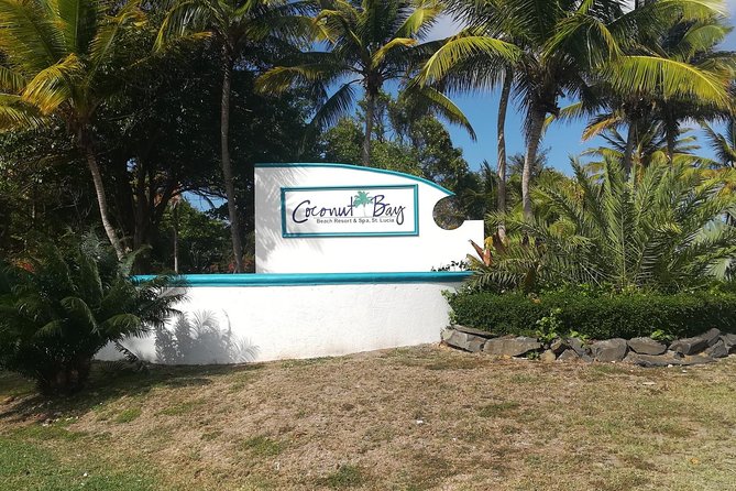 St Lucia Airport Transfer: GFL Airport (SLU) to Coconut Bay Beach Resort & Spa - Inclusions
