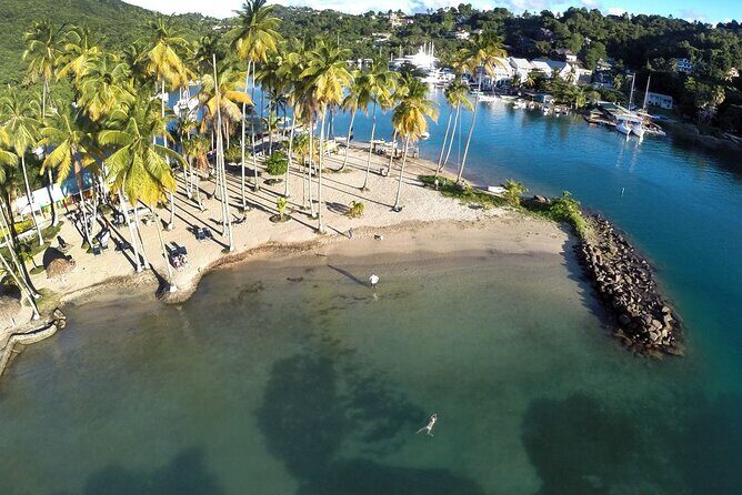 St Lushian Sea and Land Tour for 3 hours Castries to Marigot Bay - Good To Know  