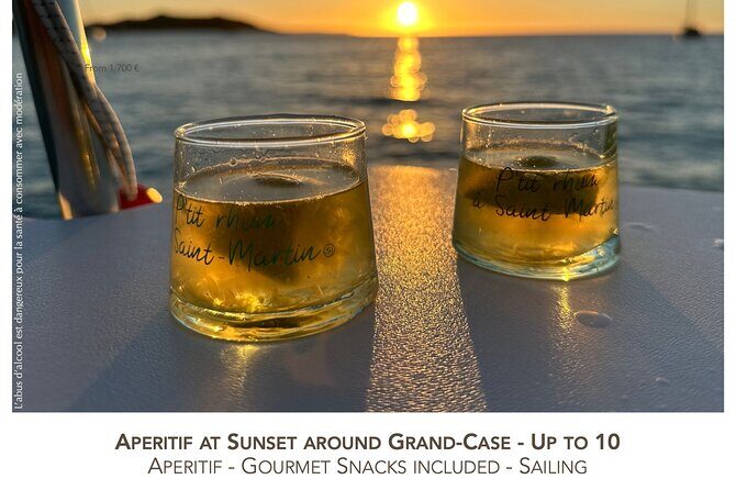 St Martin Grand Case: Private cruise after sunset - Discover the Magic of a Private Sunset Catamaran Cruise in Grand-Case Bay