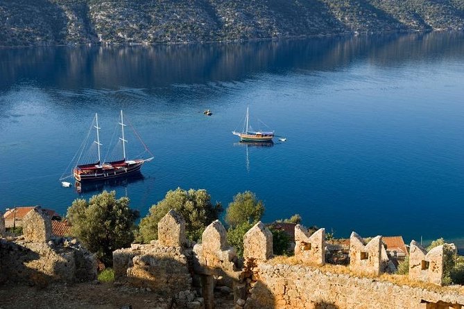 St Nicholas Treasures and Cruise to Sunken Kekova Island From Side - Swimming and Sunbathing on the Boat Cruise