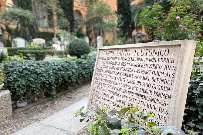 St Peters Basilica, German Cemetery & St Peters Square Tour - Rome - Questions and Help Center