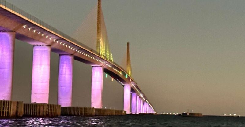 St. Petersburg, FL: Sunset & Skyway Bridge Lights Tour - What to Expect from the Sunset & Skyway Bridge Lights Tour