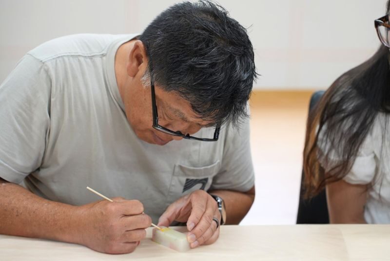 Stamp Making Experience in Osaka - Carving the Hanko, One Step at a Time
