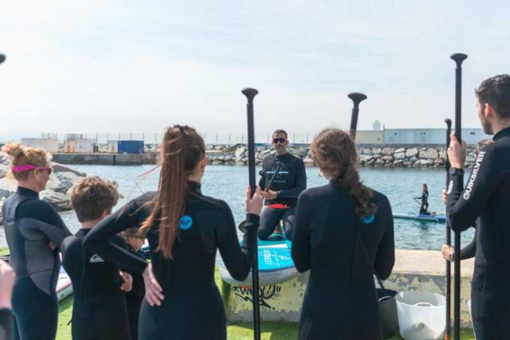 Stand up Paddle - Enjoy the Barcelona Skyline From the Sea. - Experience Highlights