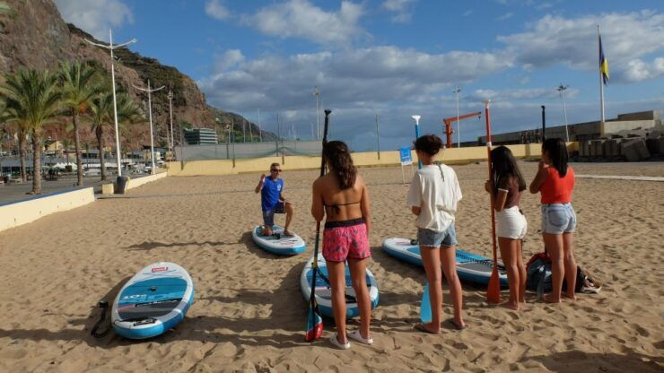 Stand Up Paddle Lesson in Calheta Beach - Booking Details