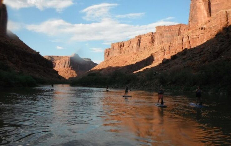 Stand-Up Paddleboard With Small Rapids on the Colorado. - Activity Experience
