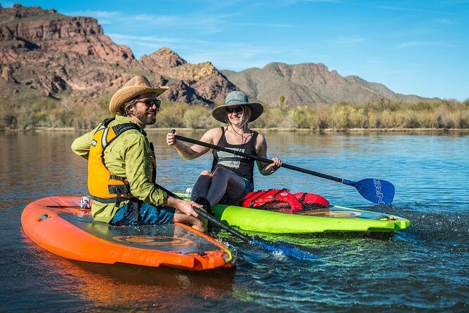 Stand Up Paddleboarding in Phoenix - The Scenic Highlight: Saguaro Lake