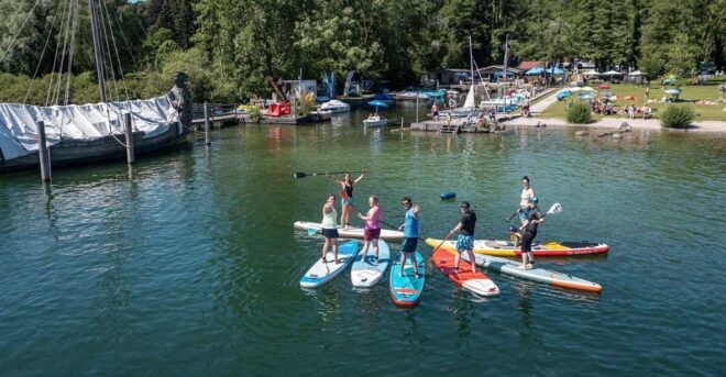 Stand up Paddling at Lake Chiemsee - Reservation Information