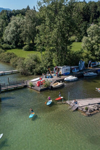 Stand up Paddling at Lake Chiemsee - Meeting Location