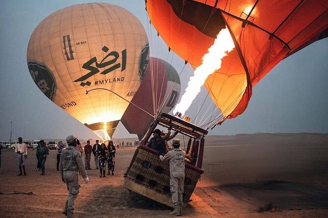 Standard Enjoy Dubai Hot Air Balloon Views From Dubai - Floating Above the Dubai Desert in a Hot Air Balloon