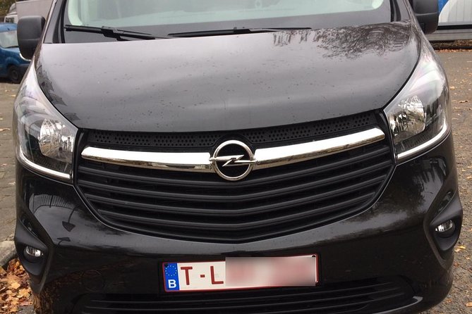 Standard Minivan From Charleroi Airport to the City of Ghent - Additional Information