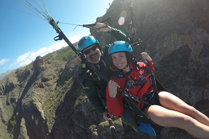 Standard Paragliding Tandem Flight Over Adeje, Tenerife South - Flight Highlights